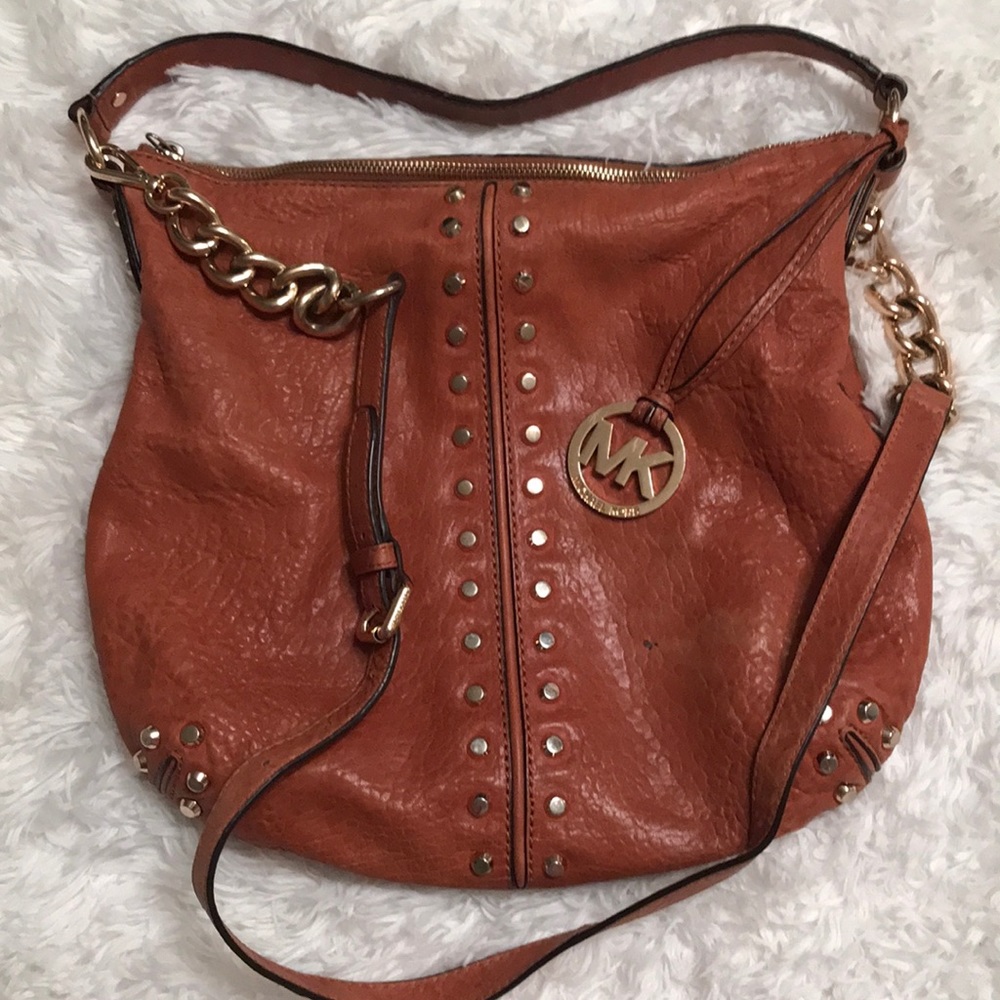 Michael Kors Luggage Uptown Astor Lrg Shoulder Bag